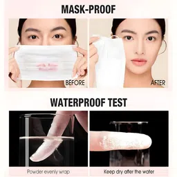 a1 cosmatic Fitskin Compact For Face Makeup Skin Powder Pore-Less Oil Control Compact Beige, Compact image 3