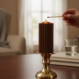 be calm Chocolate Aroma Decorative Candle image 5