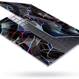 Flipkart SmartBuy Combo of Full Body Laptop Skin and Mouse Pad - Tech Wireframe No Residue Removable Self Adhesive Vinyl Reusable Laptop Skin Compatible for 15.6 inch-picture-47