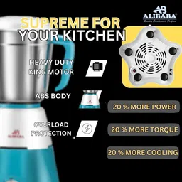 alibaba Super Smart 5 Jar 700 W Mixer Grinder image 5