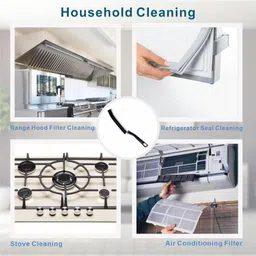 mujapara Multifunctional Gap Cleaning Brush Microfibre Wet and Dry Brush image 5