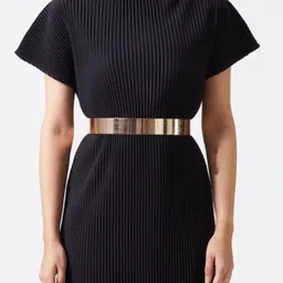 heeva creation Women Casual, Party, Formal, Evening Gold Fabric Belt-picture-23