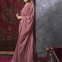 vidusha Women Cotton Rayon Kurti Pant Dupatta Set image 5