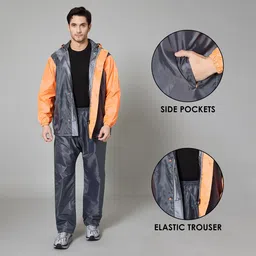 the clownfish Solid Men Raincoat image 5