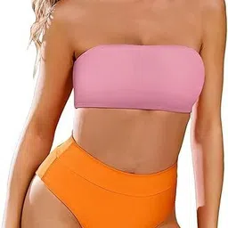 ndex SWIMWEAR Solid Women Bikini Pink Swimsuit-picture-10