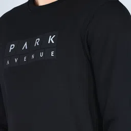 park avenue Men Full Sleeve Printed Sweatshirt image 5