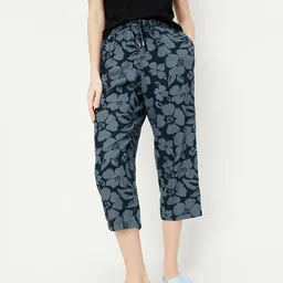 max Women Dark Blue Capri-picture-17