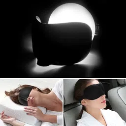 shree grb COMFORTABLE EYE PROTECTION , SLEEP EYE MASK SMOOTH ,COMFORTABLE NIGHT W3 image 2