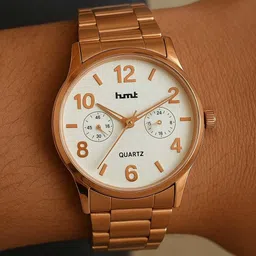 nkgraphics Analog Watch - For Men RW-WHITE-01 image 4