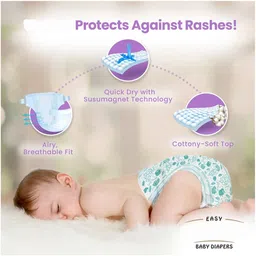 hipstop (T.E.D.D.Y.Y) Tape Diaper - Small (48 Pieces) - S image 5