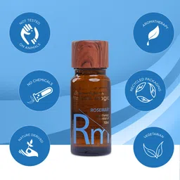 aroma magic Rosemary Essential Oil|100%Pure Multipurpose for Hair Growth,Skin & Aromatherapy image 5