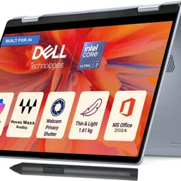 DELL 14 Intel Core Ultra 7 256V - (16 GB/512 GB SSD/Windows 11 Home) DB04250 2 in 1 Laptop image 1