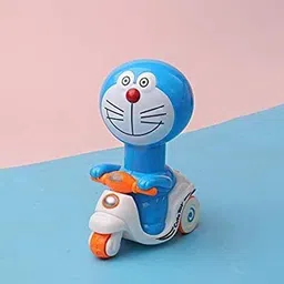 arthasya Press and Go Doremon Vehicle Toy Child and Toddlers Bath Toys Press image 2