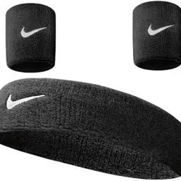 leosportz Black Premium Head & Wrist Band COMBO (Pack of 3) Fitness Band-picture-17