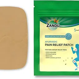 zandu Ayurvedic Pain Relief Patch, Instant Relief from Muscle and joint Pain Adhesive Band Aid-picture-27