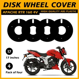 sorax 17 Inch 4pcs Acrylic PRO Disc Bike Wheel Cover For Apache RTR 160 4V Bike Fairing Kit-picture-27
