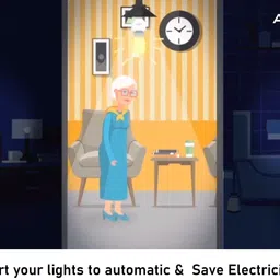 auto-on Light Sensor Fixture (0.3 Watts) (Convert any Bulb to Automatic) (Electricity Saver) Pack of 1 0.1 hrs Bulb Emergency Light image 2