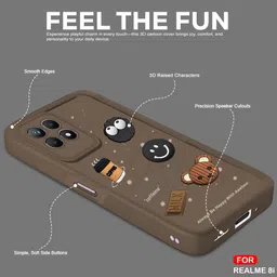 aestmo Back Cover for Realme 8i image 3