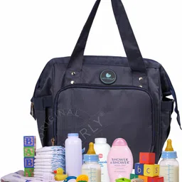 motherly Mini Diaper Bag for Mothers, Small Maternity Handbag for Newborn Baby Travelling Bag, Multiple Pockets Water Resistant, Hospital Bag for Moms image 2