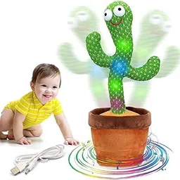 onshhm Talking Dancing Cactus, 120 Songs Toy Can Sing, Talk, Record Repeat What You Say-picture-27