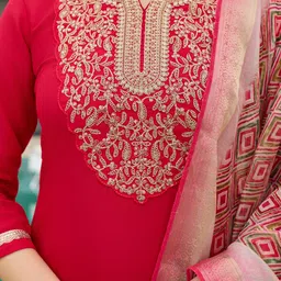 veduu Embroidered Kurta, Salwar & Dupatta Set image 3