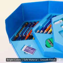 toyozilla 46 Pieces Art And Craft Painting Set For Kids Accessory Tape Dot image 3