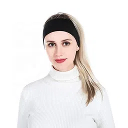 Naith Men's and Women's Sweatband Yoga Sports Head Bands Non Slip Moisture Wicking Athletic Running Badminton Headwear image 1