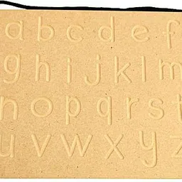 apd small abcd writing practice wooden boards toy and alphabet practice wooden board image 1