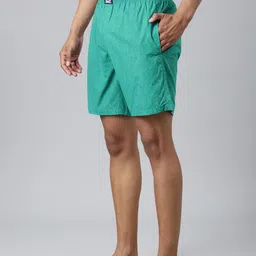 levi's Self Design Men Green Boxer Shorts image 3