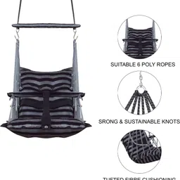 sprointal Swing for Kids Baby Swing Children jula 1-6 Years Old Baby with SafetyBelt Swing Swings image 3