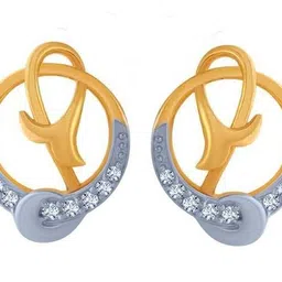 PC Chandra Jewellers Yellow Gold 14kt Stud Earring-picture-24