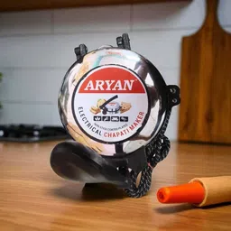 aryan Manual Puri Maker | Empanadas & Pathiri Press Machine with SS Inner Surface Roti and Khakra Maker-picture-16