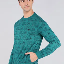 peter england Men Full Sleeve Printed Sweatshirt image 3