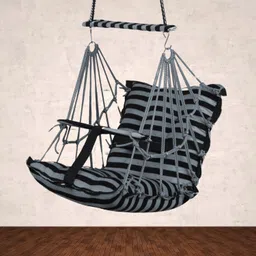 toyafox baby swing for Kids children chair jhula Cotton 1-6 Years Folding & Washable Swings-picture-34