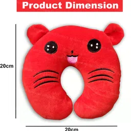 babesite Pillow Cotton Smiley Baby Pillow Pack of 1 image 2