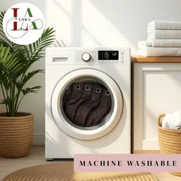 lalora 150 cm (5 ft) Window Velvet Blackout Curtain Single Curtain image 4