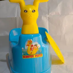 peapod Baby Potty Training Seat Potty Toilet Chair Removable Tray & Closing Lid Potty Seat image 2