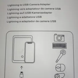 RuhZa Type C Hub Camera Reader 4 in 1 Compatible with iOS Devices Gaming Adapter image 5