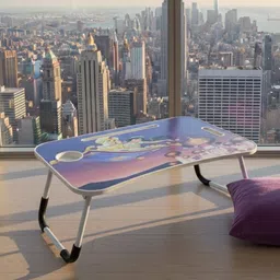 shree hari quality first Kids study and activity foldable and movable wood portable laptop table Wood Portable Laptop Table-picture-22