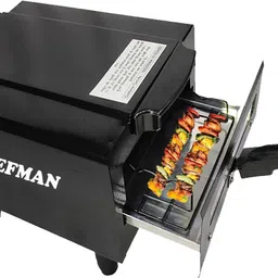 chefman Mini electric tandoor grill ( 10 INCH BLACK ) Electric Tandoor image 2