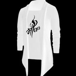 rd fashions Men Sleeveless White Shrug-picture-12