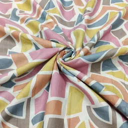 fapinz Unstitched Cotton Blend Gown/Anarkali Kurta & Bottom Material Printed-picture-11