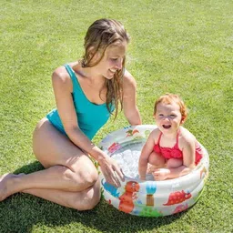 intex 2 FEET PRINTED POOL Inflatable Swimming Pool image 2