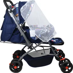 toyshoppee Pram & Stroller (Multi, Multicolor) Pram image 3