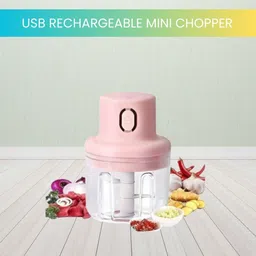 sacro Mini Rechargeable Chopper, Electric Chopper for Onion, Garlic and VegetableA313 Electric Vegetable & Fruit Chopper-picture-24