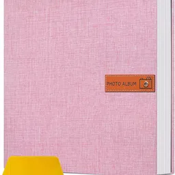 DIY Photo Album Scrapbook with 40 Pages Linen Hard Cover for Family Baby Travel Album-image-77