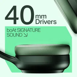 boat Rockerz 421 Bluetooth Headphones w/ 40H Playtime,BEAST™ Mode (40ms), ENx,BT v5.4 Bluetooth Headset image 4