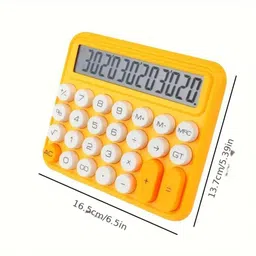 skeisy 12-Digit-cal-dx-8869-calculator-MILK NEW PINK DEXIN DX-8869 Desktop - C & C Basic Calcu lator (12 Digit) Basic Calculator image 2
