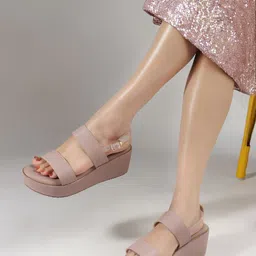 myshtezia Women Wedges Sandal image 1