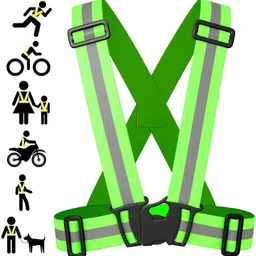 depisha Reflective Belt Strip Safety Construction,Traffic,Cycling for Men Women Safety Jacket-picture-15